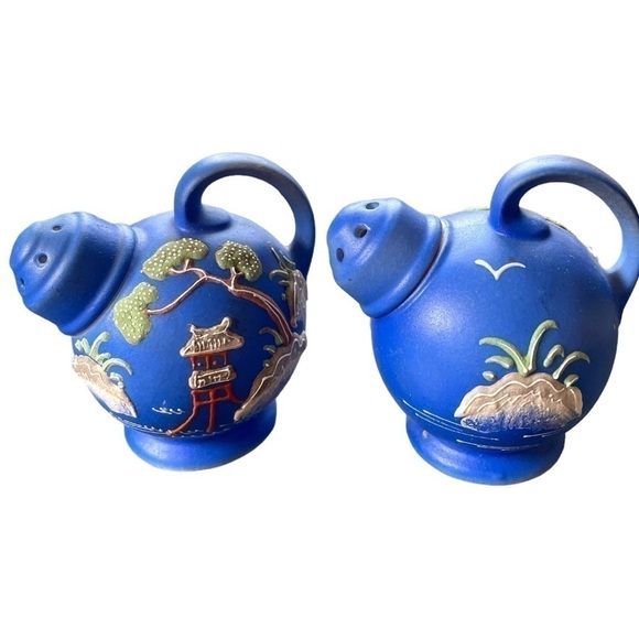 The Hinode salt and pepper shakers, vintage, made in Japan, excellent condition - Picture 3 of 6